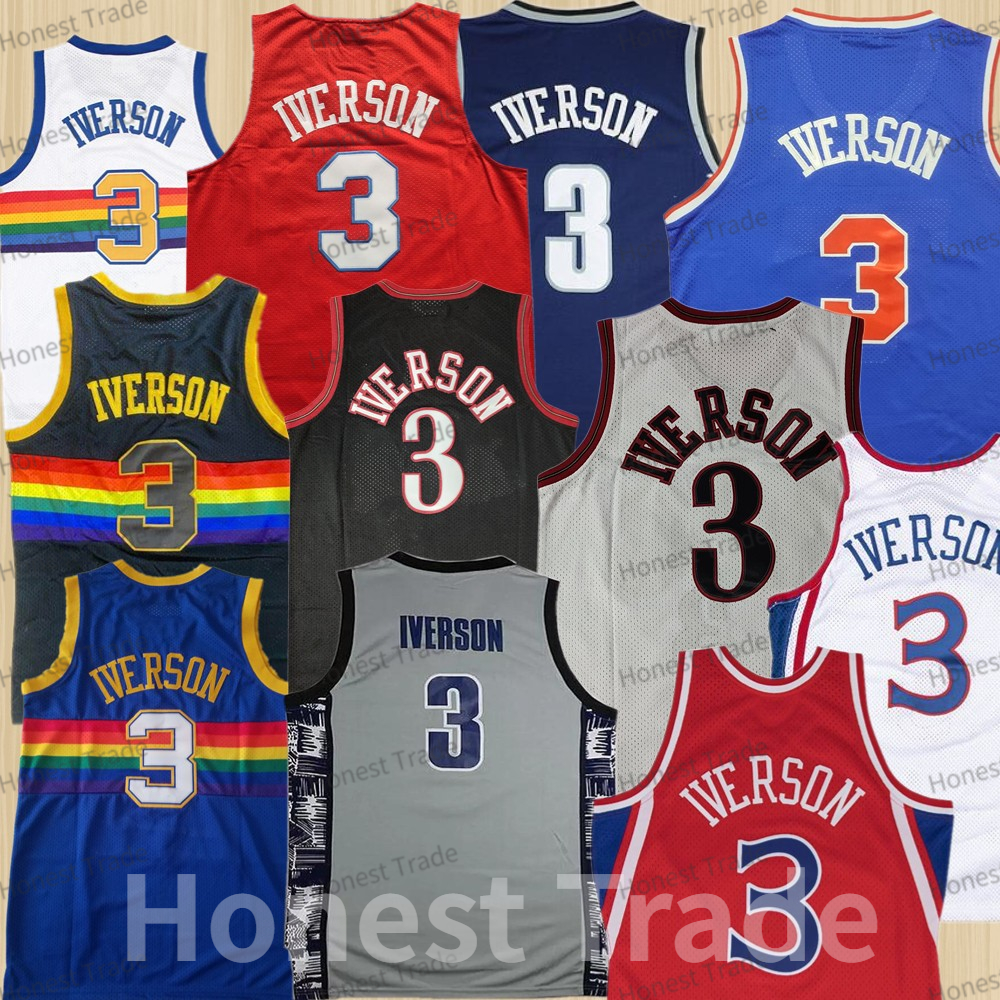 NCAA 3 Allen Iverson Basketball Jersey College Georgetown Hoyas Jerseys Vintage Retro Stitched Mens Jersey, Men jersey
NCAA 3 Allen Iverson Basketball Jersey College Georgetown Hoyas Jerseys Vintage Retro Stitched Mens Jersey, Men jersey