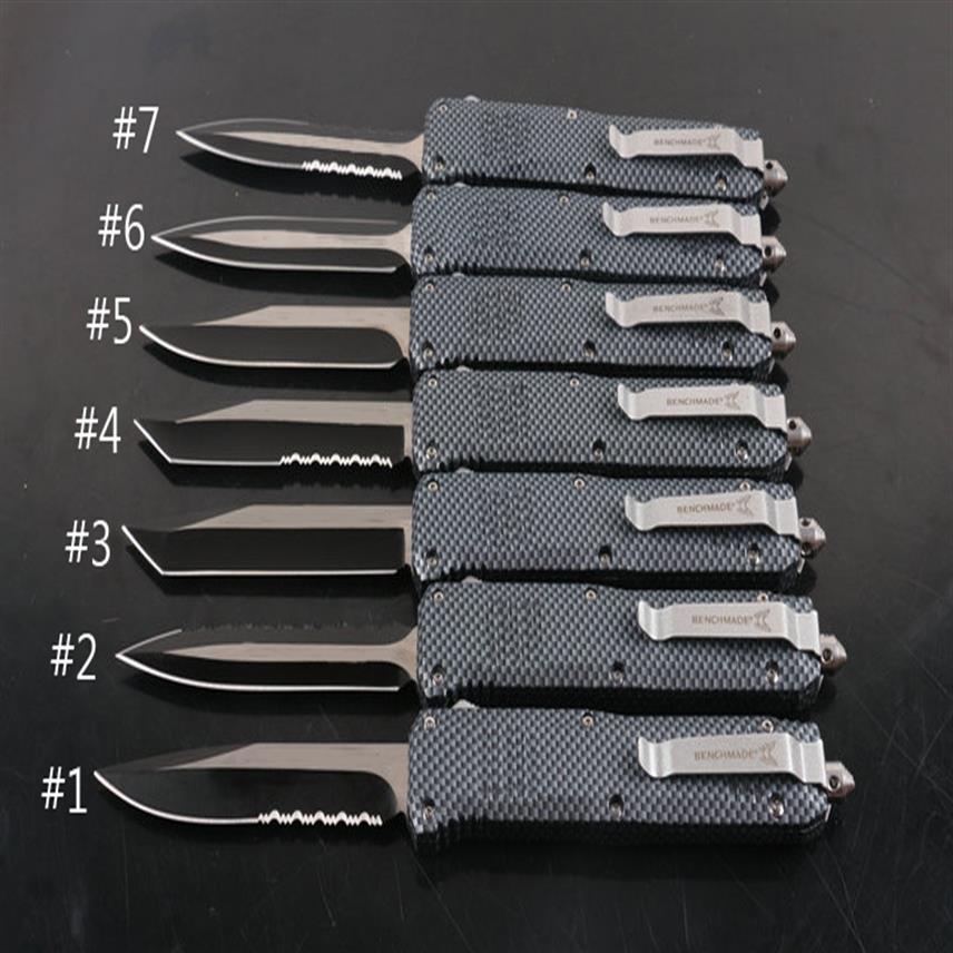 Top quality BENCHMADE 51 Infidel Balisong Knife BM C07 C08 HK Knifes Double action Automatic Tatical Survival Outdoor Knives BM422025
Top quality BENCHMADE 51 Infidel Balisong Knife BM C07 C08 HK Knifes Double action Automatic Tatical Survival Outdoor Knives BM422025