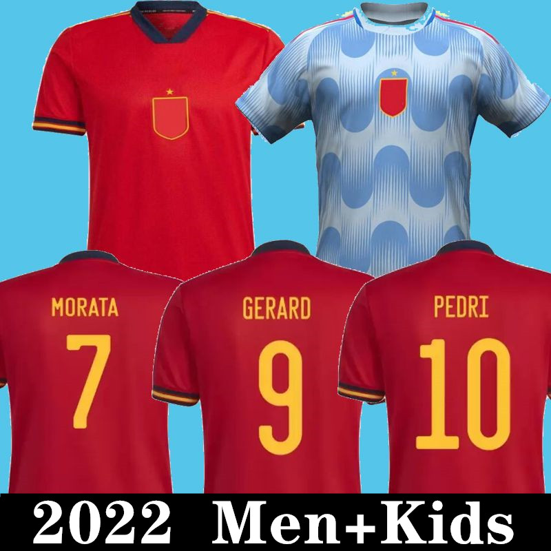 2022 spain soccer jersey PEDRI GAVI ANSU FATI FERRAN SERGIO MORATA football shirt KOKE SARABIA RAMOS men kids kits sets jerseys, Color 6
2022 spain soccer jersey PEDRI GAVI ANSU FATI FERRAN SERGIO MORATA football shirt KOKE SARABIA RAMOS men kids kits sets jerseys, Color 6