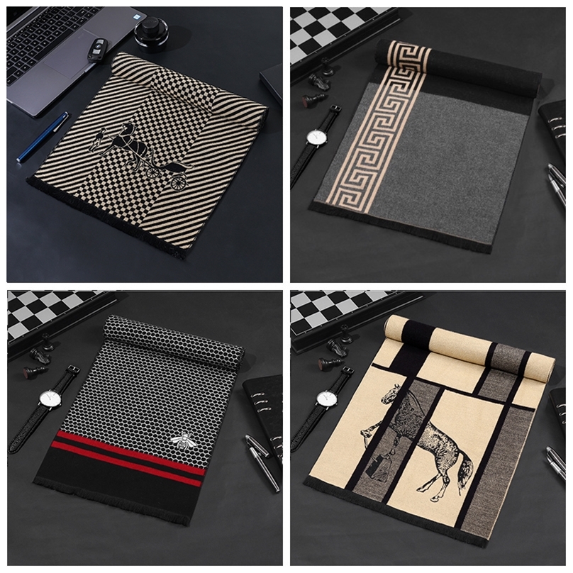 Scarves Classic Business Scarf Men High Quality Cashmere Winter Warm Vintage Shawl Long Wrap Luxury Brand Designer Gifts 220921
Scarves Classic Business Scarf Men High Quality Cashmere Winter Warm Vintage Shawl Long Wrap Luxury Brand Designer Gifts 220921