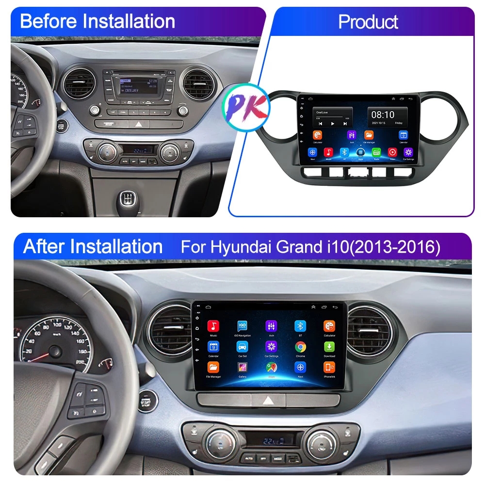 Android Car Video Radio Navigation 9 Inch Touch Screen WIFI/MP4 Players Gps for HYUNDAI I10
Android Car Video Radio Navigation 9 Inch Touch Screen WIFI/MP4 Players Gps for HYUNDAI I10