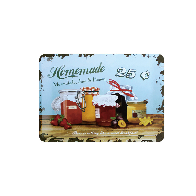 Metal Painting European and American trend tin Iron crafts decorative painting creative gift bar hanging paintings Living Room Home decor Size 20 Free
