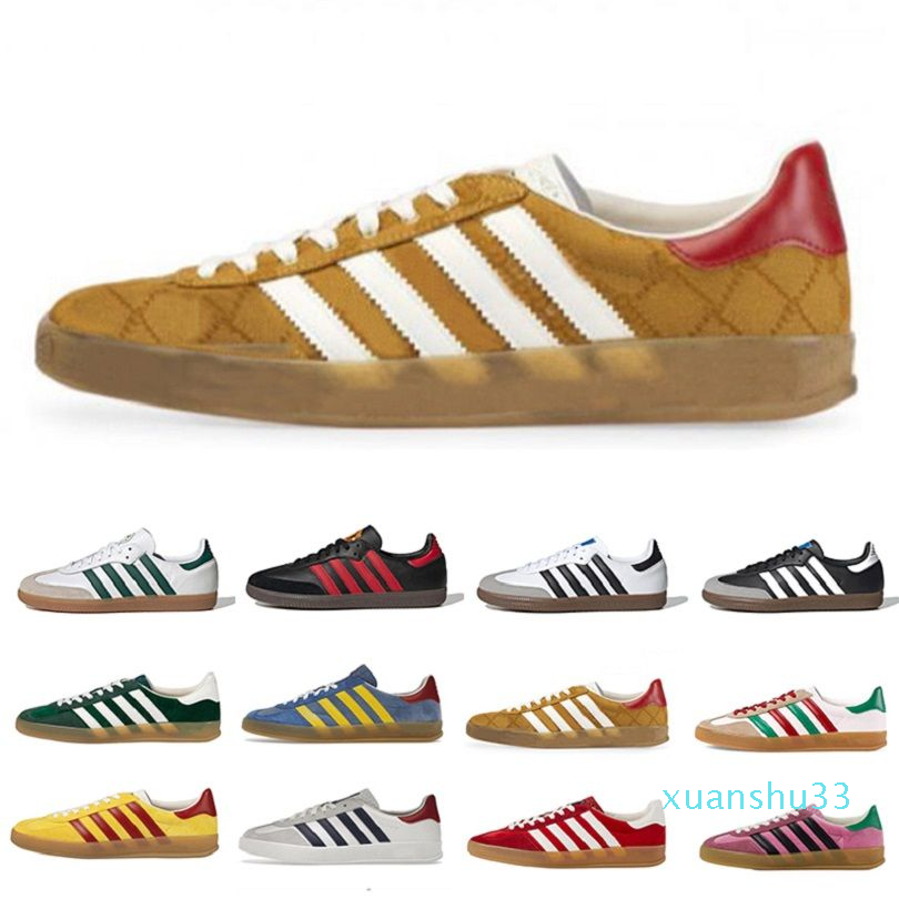 Gazelle Samba Mens Casual shoes Mexico White Vegan Black Gum men women trainers platform sports sneakers 36-45 656
Gazelle Samba Mens Casual shoes Mexico White Vegan Black Gum men women trainers platform sports sneakers 36-45 656