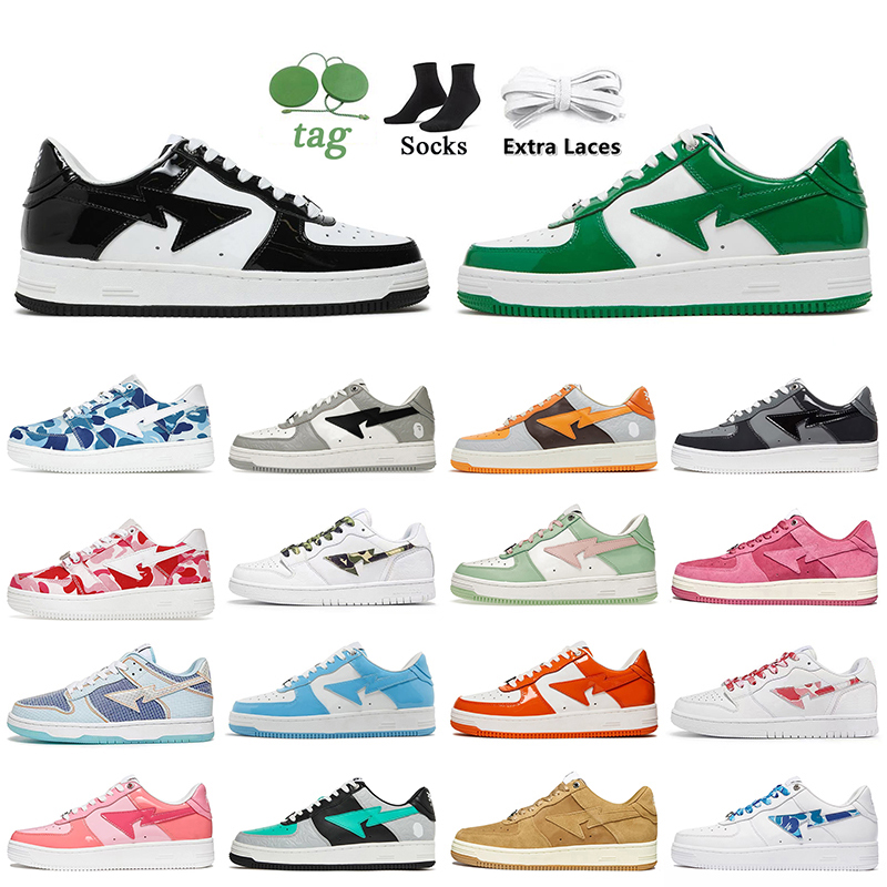 2023 Top high Women Mens Running Shoes SK8 Sta Patent Leather Black Green Grey Pink Beige Suede Blue White Designer Platform Sneakers Trainers Boot, C11 color camo combo pink 36-45
2023 Top high Women Mens Running Shoes SK8 Sta Patent Leather Black Green Grey Pink Beige Suede Blue White Designer Platform Sneakers Trainers Boot, C11 color camo combo pink 36-45