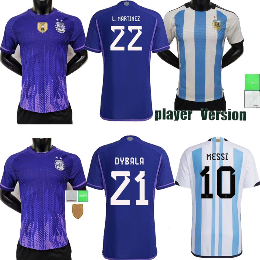 Player Version22 23 Argentina Soccer Jersey Football Shirt 2022 2023 DI MARIA DYBALA LO CELSO National Team MARADONA Maillot Foot Men Kids kit home away uniforms, Blue
Player Version22 23 Argentina Soccer Jersey Football Shirt 2022 2023 DI MARIA DYBALA LO CELSO National Team MARADONA Maillot Foot Men Kids kit home away uniforms, Blue
