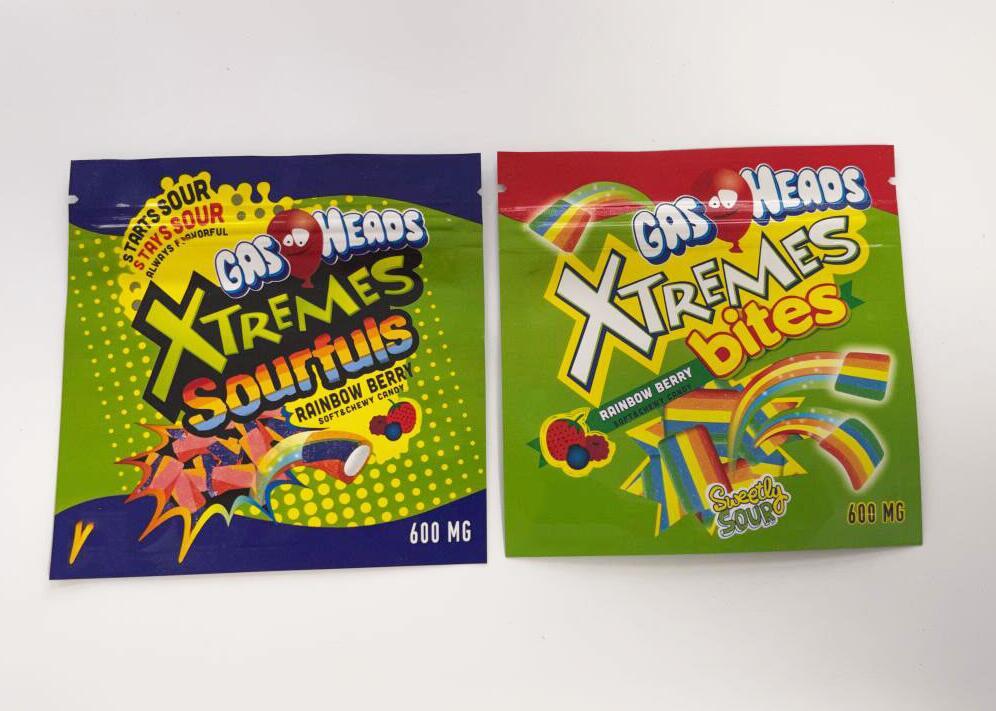 Packaging Bags Gasheads xtremes bite edible mylar packaging bags bites sourfuls rainbow berry flavors sweety sour zipper candy plastic package 4x4 600mg
Packaging Bags Gasheads xtremes bite edible mylar packaging bags bites sourfuls rainbow berry flavors sweety sour zipper candy plastic package 4x4 600mg
