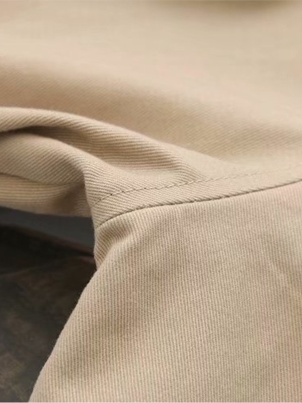 Women s Plus Size Outerwear Coats Casual Trench Coat For Women Clothing Fashion Single Breasted Jacket Loose Solid Cotton Raglan Sleeves OUTWEAR Autum