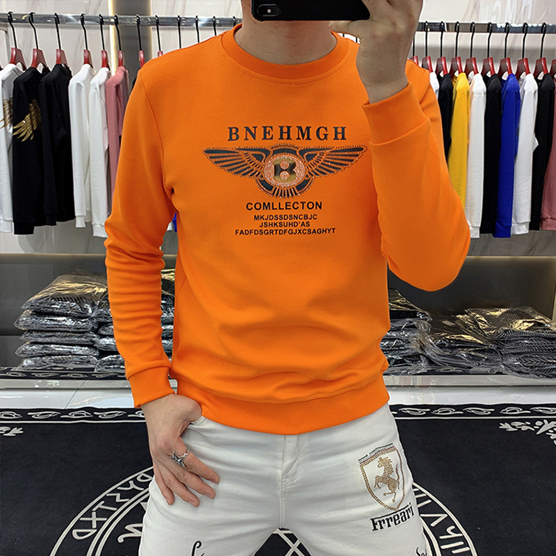 New Fashion Men's Sweatshirts Pullover Plush Sweater B Hot Diamond Fit Male Long Sleeve Pullover Autumn Winter Round Neck Tops Man Colorful Clothing M-5XL, White
New Fashion Men's Sweatshirts Pullover Plush Sweater B Hot Diamond Fit Male Long Sleeve Pullover Autumn Winter Round Neck Tops Man Colorful Clothing M-5XL, White