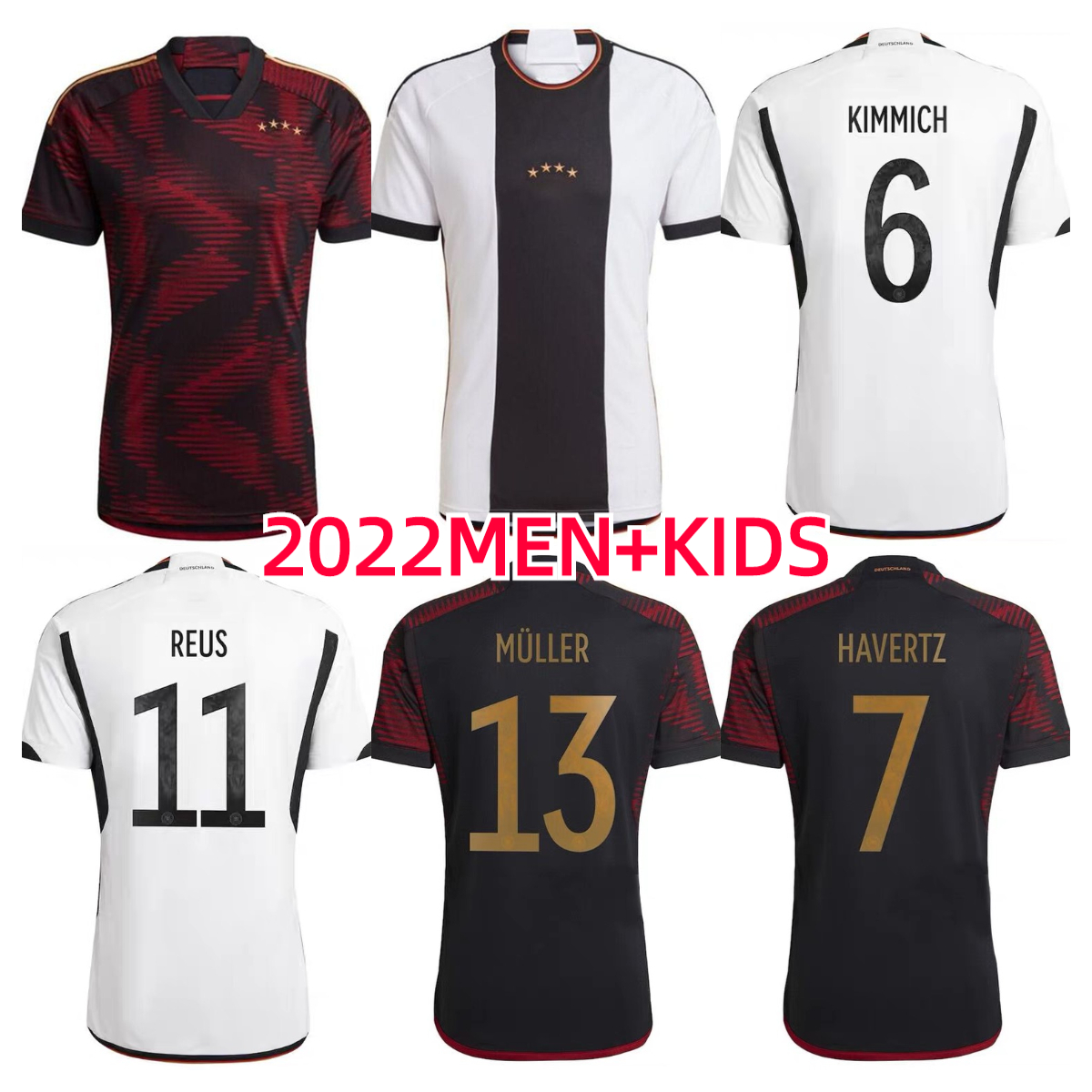 2022 Soccer Jerseys World Cup GermanyS HUMMELS KROOS WERNER MULLER Football shirt t GOTZE SANEA KHEDIRA REUS German 22 23 mens kids kit women uniform Player, Away kids
2022 Soccer Jerseys World Cup GermanyS HUMMELS KROOS WERNER MULLER Football shirt t GOTZE SANEA KHEDIRA REUS German 22 23 mens kids kit women uniform Player, Away kids