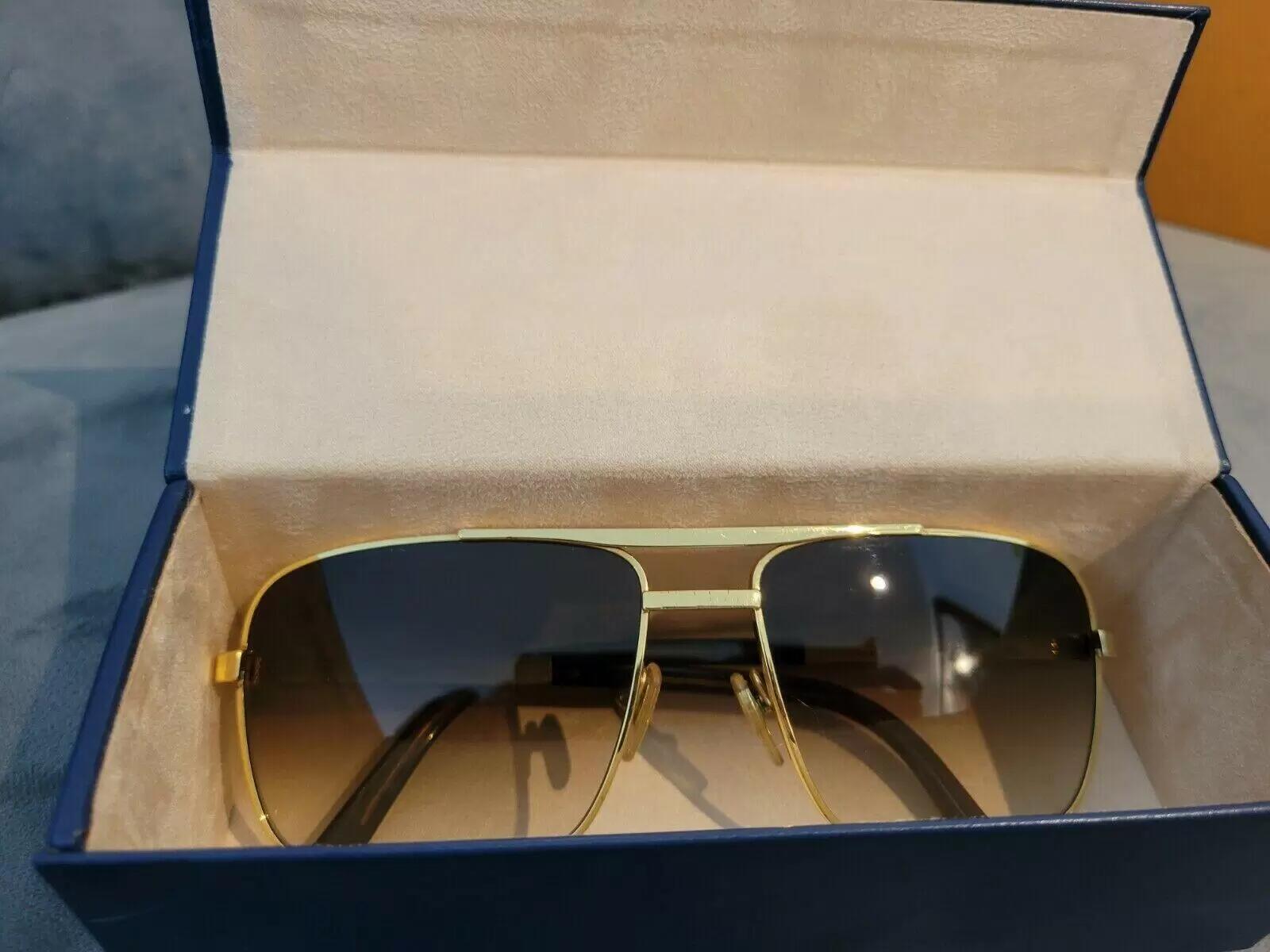 Fashion Classic 0259 Sunglasses For Men Metal Square Gold Frame UV400 Unisex Vintage Style Attitude Sunglasses Protection Eyewear