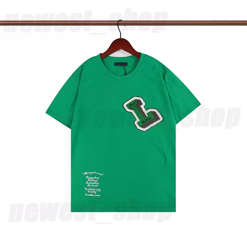 2022 Summer paris Mens T-Shirts designer tee luxury flocking letter tshirt t shirt Classic fashion green womens short Sleeve casual cotton t-shirt tops, White1
2022 Summer paris Mens T-Shirts designer tee luxury flocking letter tshirt t shirt Classic fashion green womens short Sleeve casual cotton t-shirt tops, White1