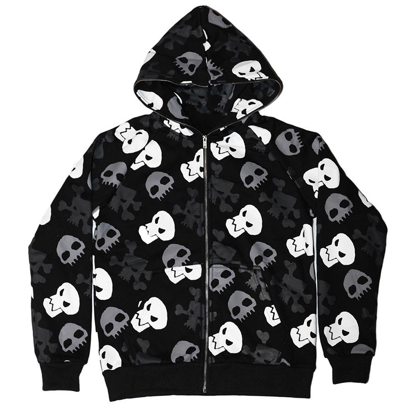 Men's Hoodies & Sweatshirts Pullover Oversized Zipper Fleece heavyweight full face zip hoodie halloween skull printing, 10
Men's Hoodies & Sweatshirts Pullover Oversized Zipper Fleece heavyweight full face zip hoodie halloween skull printing, 10