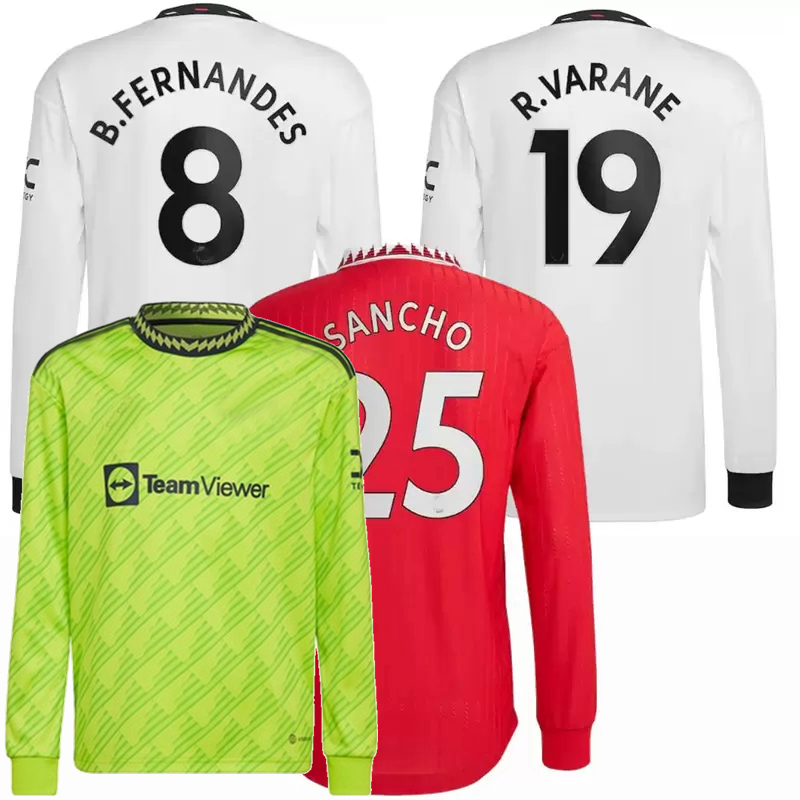 Long sleeve 22 23 ManchesterS ERIKSEN soccer jersey CASEMIRO ANTONY MALACIA ELANGA SANCHO RASHFORD SHAW 2022 2023 MARTIAL Martinez FERNANDES football shirt, Away long sleeve+patch
Long sleeve 22 23 ManchesterS ERIKSEN soccer jersey CASEMIRO ANTONY MALACIA ELANGA SANCHO RASHFORD SHAW 2022 2023 MARTIAL Martinez FERNANDES football shirt, Away long sleeve+patch