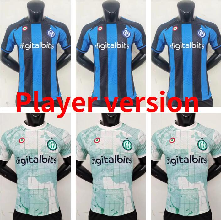 Player version 2022 2023 LUKAKU soccer jerseys Inter Milans CORREA DZEKO BARELLA LAUTARO SKRINIAR DE VRIJ 22 23 football shirt uniforms kit sets BROZOVIC
Player version 2022 2023 LUKAKU soccer jerseys Inter Milans CORREA DZEKO BARELLA LAUTARO SKRINIAR DE VRIJ 22 23 football shirt uniforms kit sets BROZOVIC