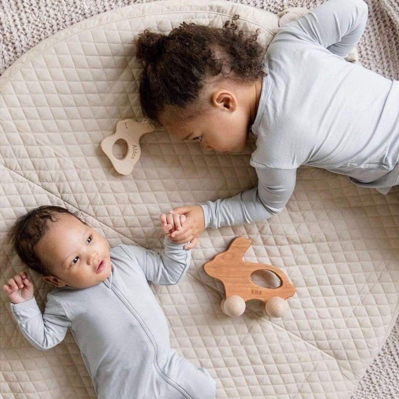 Pajamas Bamboo Fiber Toddler Pajama Set Breathable Kid Baby Boy Girl Clothes Long Sleeve Clothing Sleepwear for Children Girls 220922