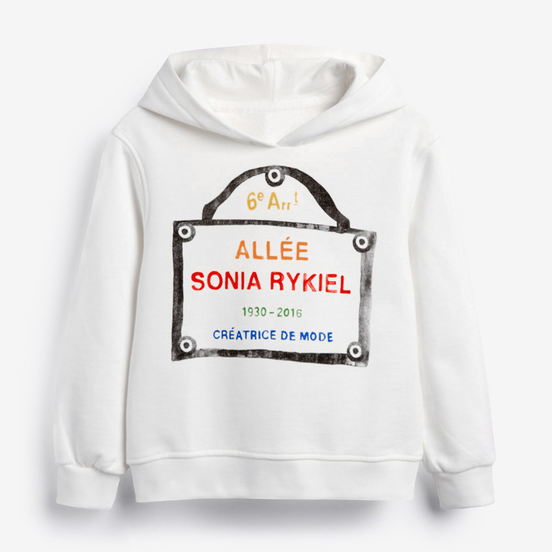 Pullover Little maven Baby Girls Hoodie Clothes White Cotton Fashion Sweatshirt Spring and Autumn for Kids 4 to 7 year 220922