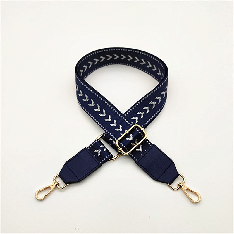 Nylon Bag Strap Adjustable Universal Handbag Women Straps Rainbow Crossbody Shoulder Handle Bags Accessories