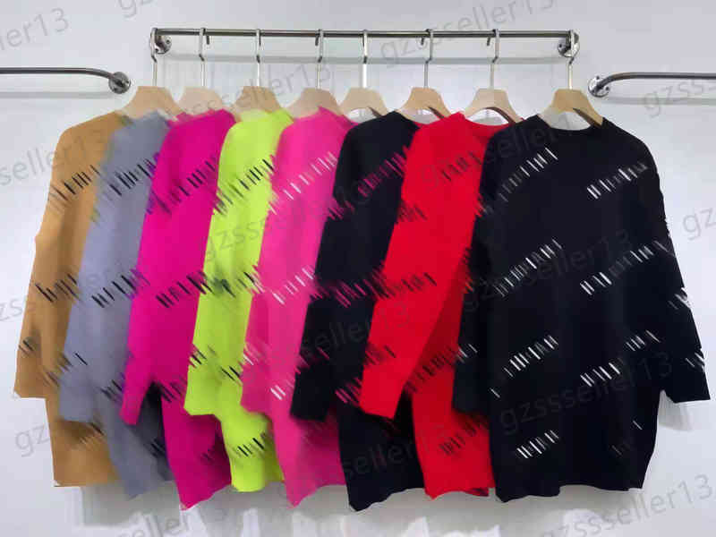 Designer Sweater Women Sweaters Womens Long Knit Dress Fashion Classic Style Letter Logo Print Autumn Loose Round Neck Long-sleeves Top Designers Cardigan Woman, 11
Designer Sweater Women Sweaters Womens Long Knit Dress Fashion Classic Style Letter Logo Print Autumn Loose Round Neck Long-sleeves Top Designers Cardigan Woman, 11