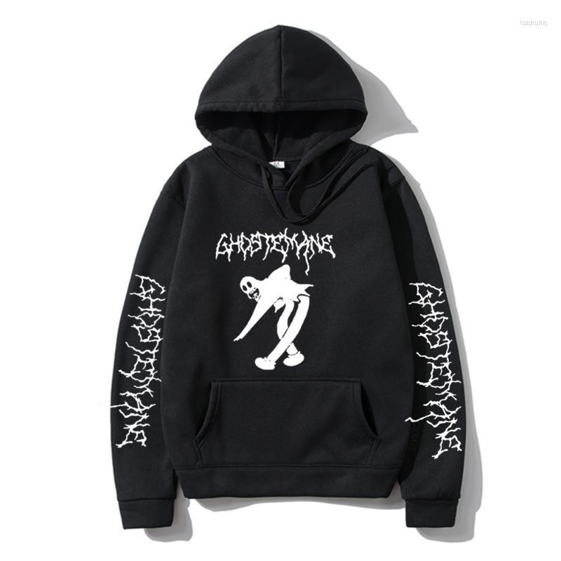 Men's Hoodies Men's Fashion Men Hooded Sweatshirt Casual Hip Hop Clothes Metal Rap Style Ghostemane World Tour Rock Music Logo Print, Navy b
Men's Hoodies Men's Fashion Men Hooded Sweatshirt Casual Hip Hop Clothes Metal Rap Style Ghostemane World Tour Rock Music Logo Print, Navy b