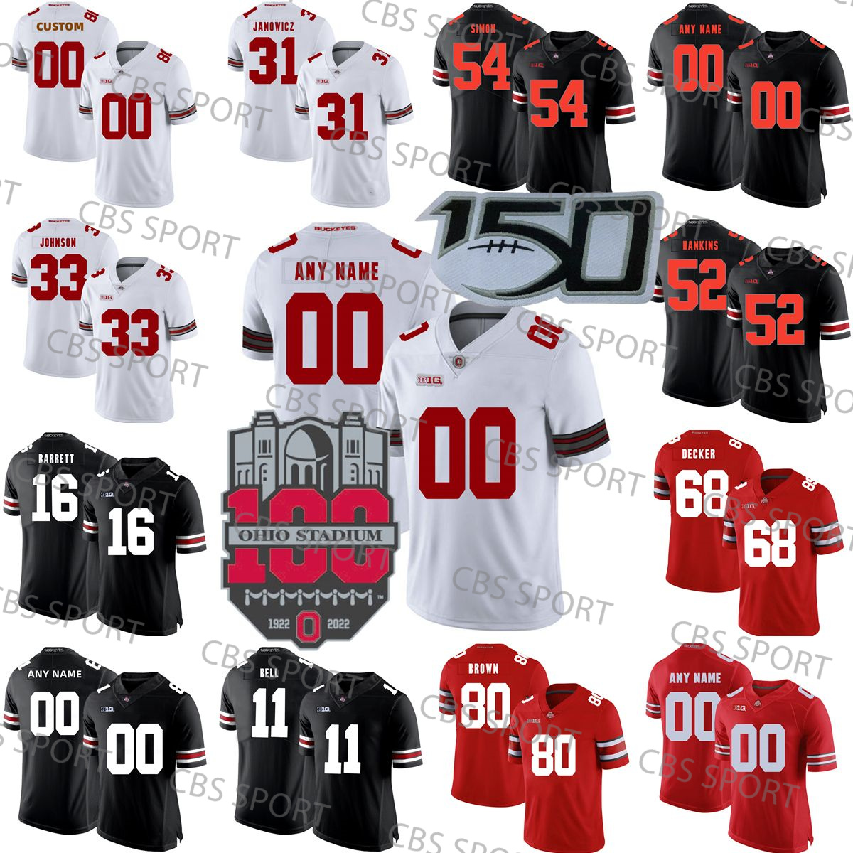 College Ohio State Buckeyes Jersey C.J. Stroud Jaxon Smith-Njigba Tuimoloau Chris Olave TreVeyon Henderson Garrett Wilson Jack Sawyer Justin Fields Football Jerseys, Color 6
College Ohio State Buckeyes Jersey C.J. Stroud Jaxon Smith-Njigba Tuimoloau Chris Olave TreVeyon Henderson Garrett Wilson Jack Sawyer Justin Fields Football Jerseys, Color 6