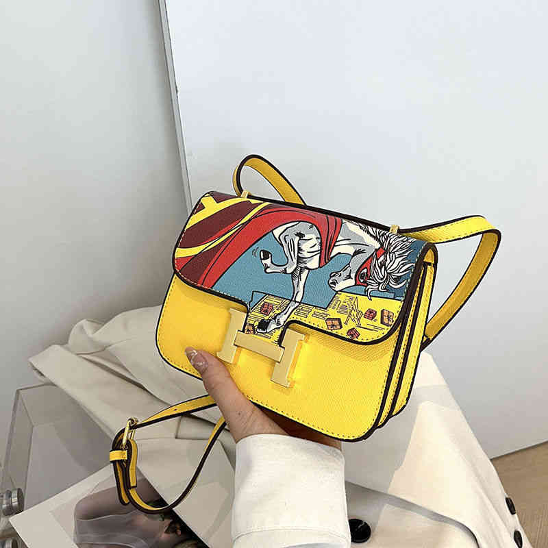 Bags 16% OFF High Quality Trendy Women's Bags2023 Hot Fashion Bags Versatile and Style Lock Buckle Graffiti Print Square Slim Strap, Black
Bags 16% OFF High Quality Trendy Women's Bags2023 Hot Fashion Bags Versatile and Style Lock Buckle Graffiti Print Square Slim Strap, Black