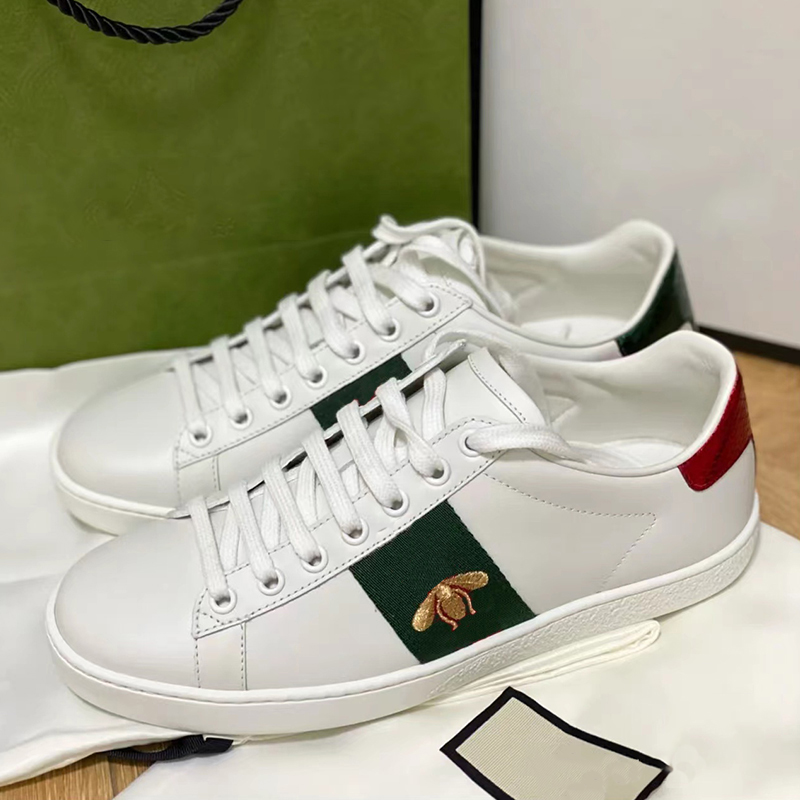 Summer Men Women Designer Casual Shoes Classic Bee White Stripe Shoe Canvas Splicing Sneakers Animal Embroidery Fashion Trainers Size 35-46, Box(not sold separately)
Summer Men Women Designer Casual Shoes Classic Bee White Stripe Shoe Canvas Splicing Sneakers Animal Embroidery Fashion Trainers Size 35-46, Box(not sold separately)