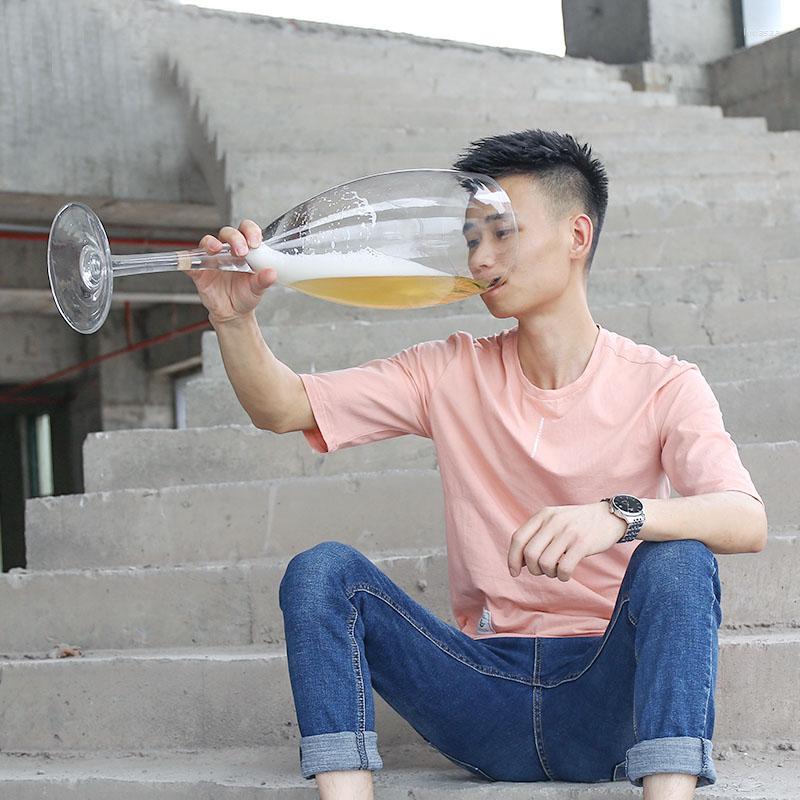 Wine Glasses 50cm Creative Super Large Champagne Glass 3000ml Red Goblet Cup Ktv Big Capacity Beer Mug Drinking Home El Decor
Wine Glasses 50cm Creative Super Large Champagne Glass 3000ml Red Goblet Cup Ktv Big Capacity Beer Mug Drinking Home El Decor