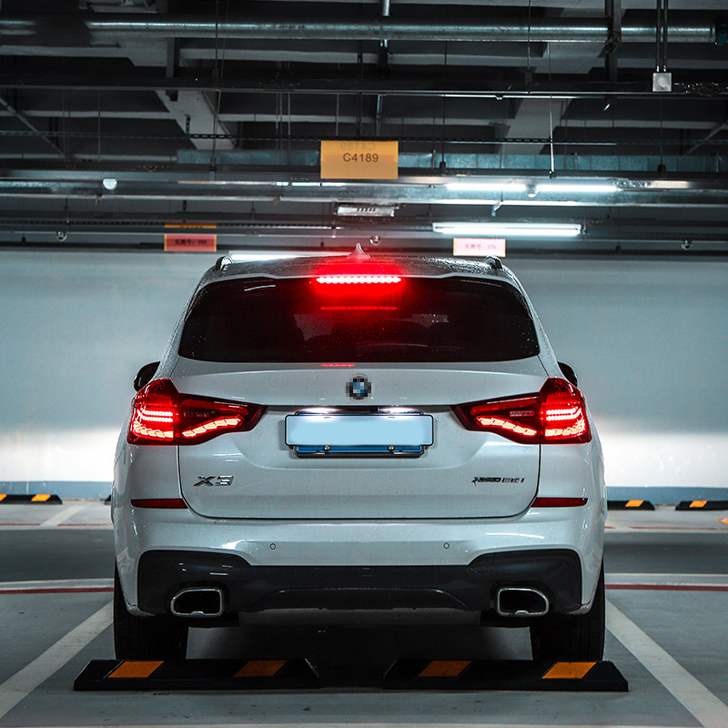 Car Rear Lights for BMW X3 G08 Dragon Scale Tail Light 20 18-2021 G01 F97 LED Dynamic Turn Signal Brake Fog Taillights