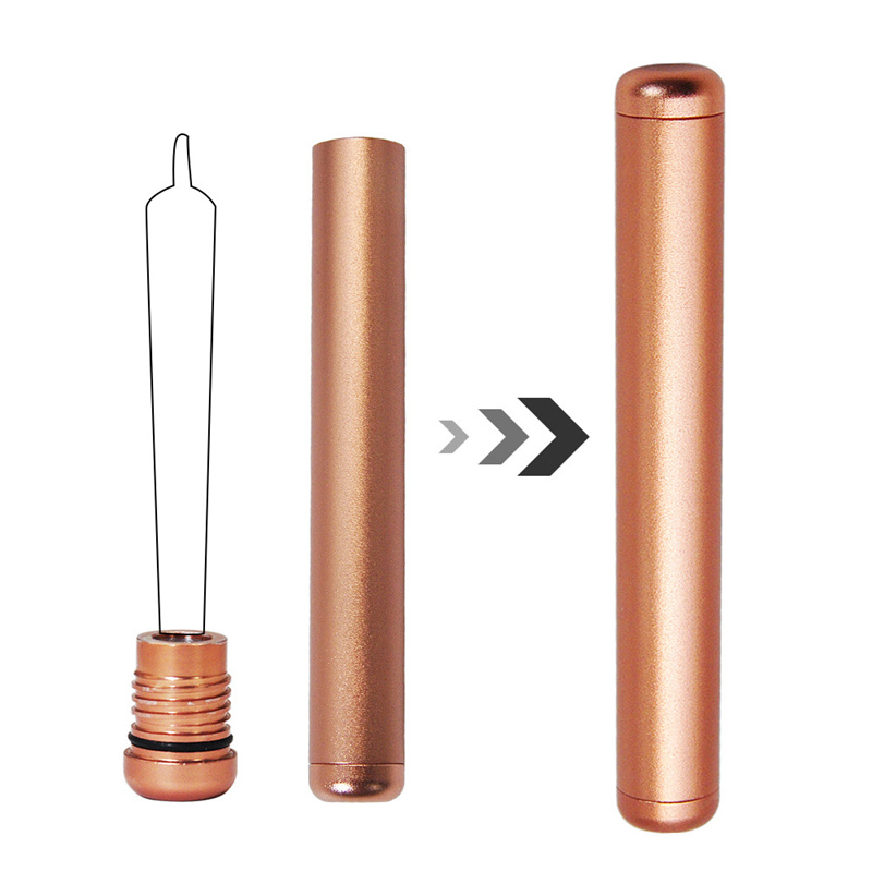 Aluminum Doob Tube Stash Jar 110mm Smoking Accessories Herb Container Waterproof Storage Case Pill Box Pre Roll Preroll Packaging Travel Cigarette Paper Holder
Aluminum Doob Tube Stash Jar 110mm Smoking Accessories Herb Container Waterproof Storage Case Pill Box Pre Roll Preroll Packaging Travel Cigarette Paper Holder