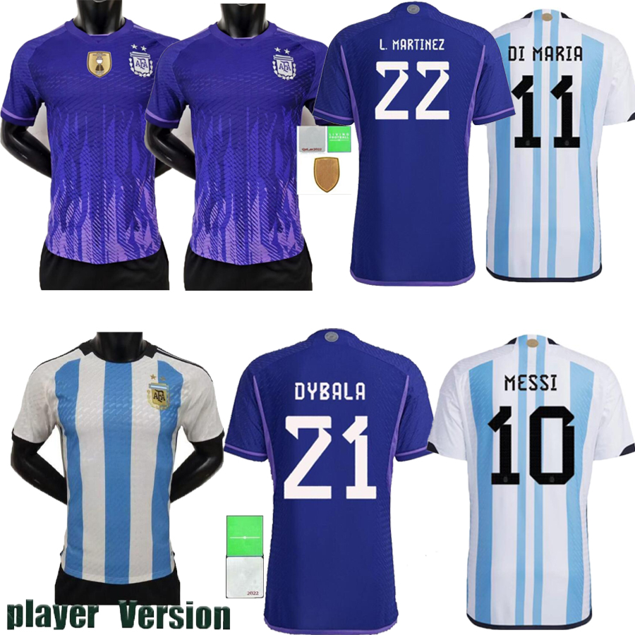 player version 22 23 Argentina Soccer Jerseys DYBALA MESSIs 2022 2023 LAUTARO MARTINEZ DI MARIA Football Shirt KUN AGUERO MARADONA Mens Jersey, Red
player version 22 23 Argentina Soccer Jerseys DYBALA MESSIs 2022 2023 LAUTARO MARTINEZ DI MARIA Football Shirt KUN AGUERO MARADONA Mens Jersey, Red