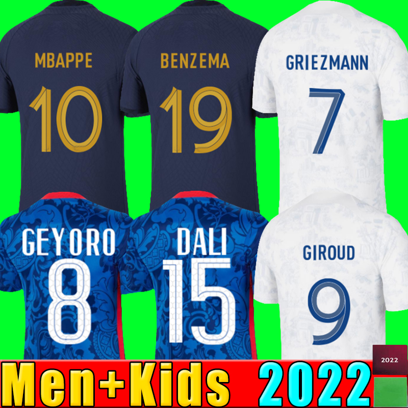 S-4XL Maillots de football 2022 World Cup Soccer Jersey French BENZEMA Football shirts MBAPPE GRIEZMANN POGBA kante maillot foot kit top shirt enfants MEN kids set, P11 2022 home kids
S-4XL Maillots de football 2022 World Cup Soccer Jersey French BENZEMA Football shirts MBAPPE GRIEZMANN POGBA kante maillot foot kit top shirt enfants MEN kids set, P11 2022 home kids
