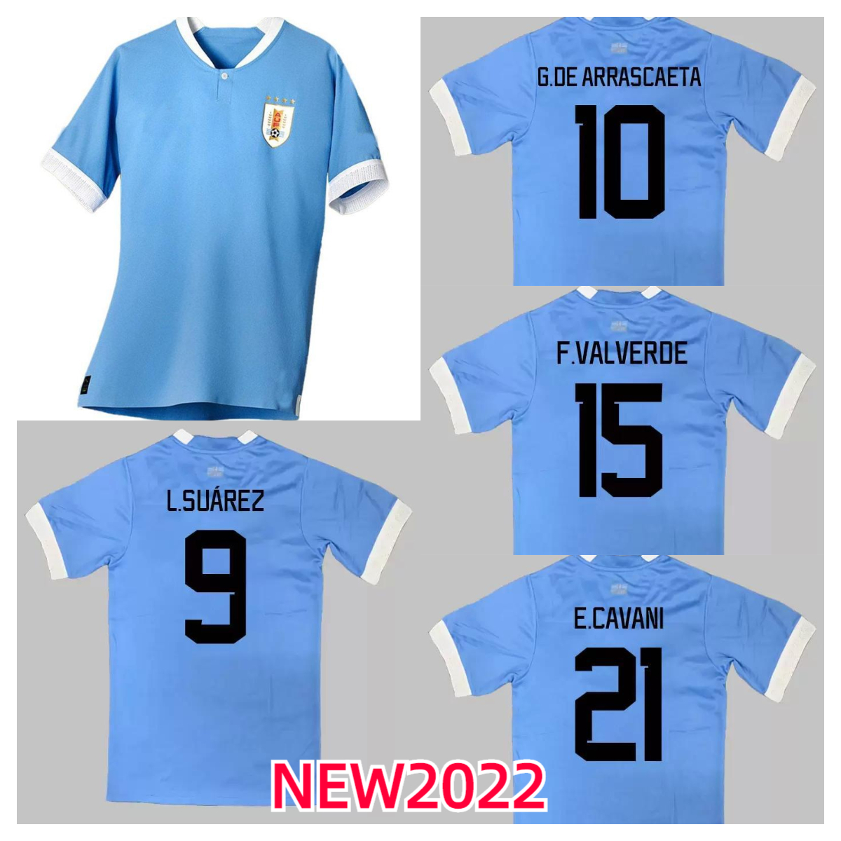 2022 Soccer Jerseys Uruguay G. DE EARRASCAETA World Cup Mens D.GODIN J. M. GIMENEZ F. Valverde E. CAVANI Short Sleeves Football Shirt Men Kids set mykit fans player version, Army green
2022 Soccer Jerseys Uruguay G. DE EARRASCAETA World Cup Mens D.GODIN J. M. GIMENEZ F. Valverde E. CAVANI Short Sleeves Football Shirt Men Kids set mykit fans player version, Army green