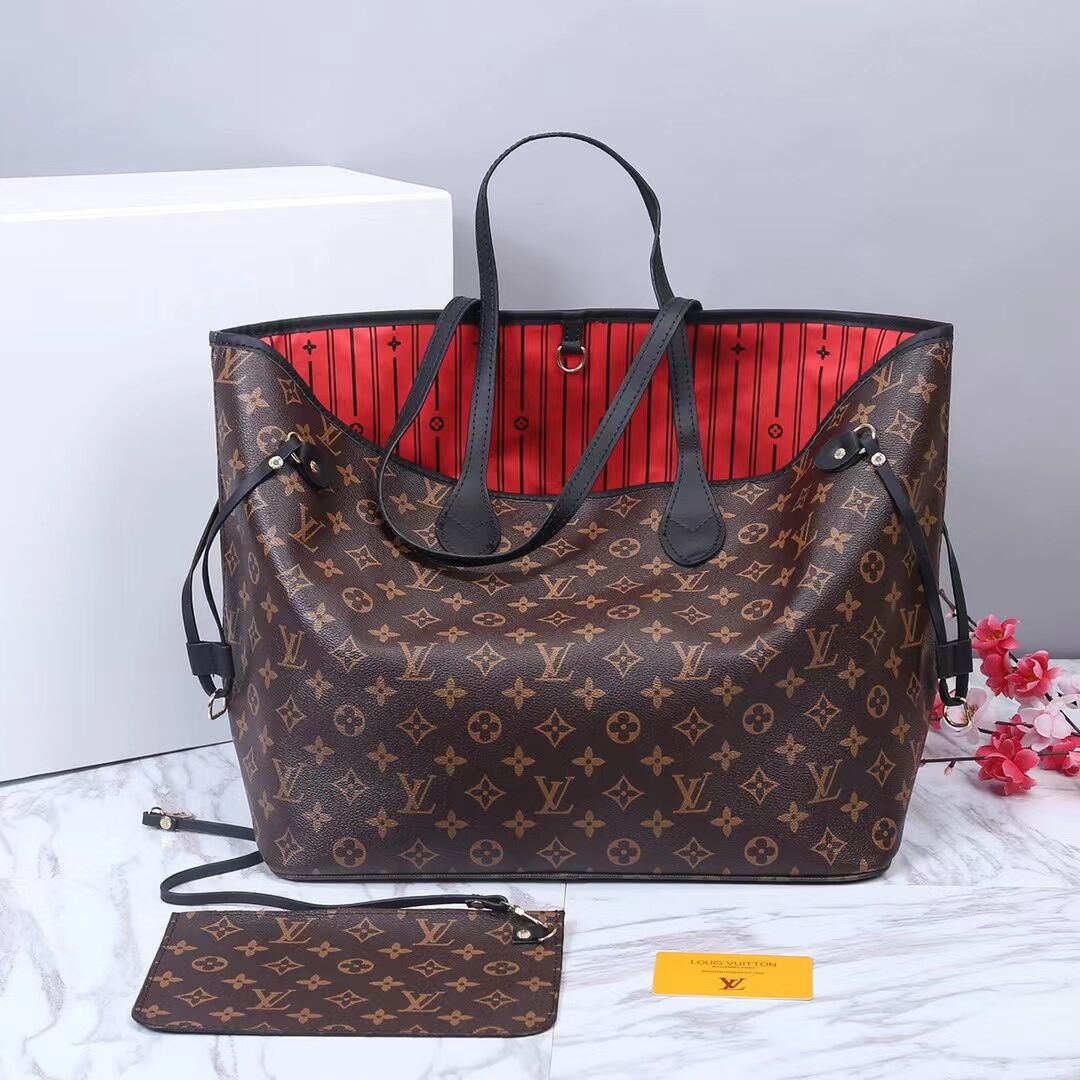Designer Tote Women Louis Vuitton Shopping Evening Bags Luxury Fashion LV Shoulder Handbag Leather Checked Embossed Black Neverfull Totes Full Bag
Designer Tote Women Louis Vuitton Shopping Evening Bags Luxury Fashion LV Shoulder Handbag Leather Checked Embossed Black Neverfull Totes Full Bag
