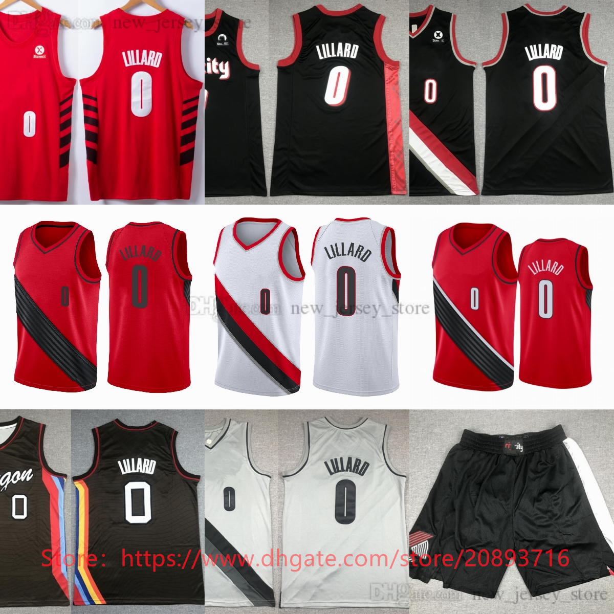 2022-23 New Red Basketball Damian 0 Lillard Jerseys Breathable sports home away City Black White Beige Lillard Jersey Shirts Shorts pants, Same as picture
2022-23 New Red Basketball Damian 0 Lillard Jerseys Breathable sports home away City Black White Beige Lillard Jersey Shirts Shorts pants, Same as picture