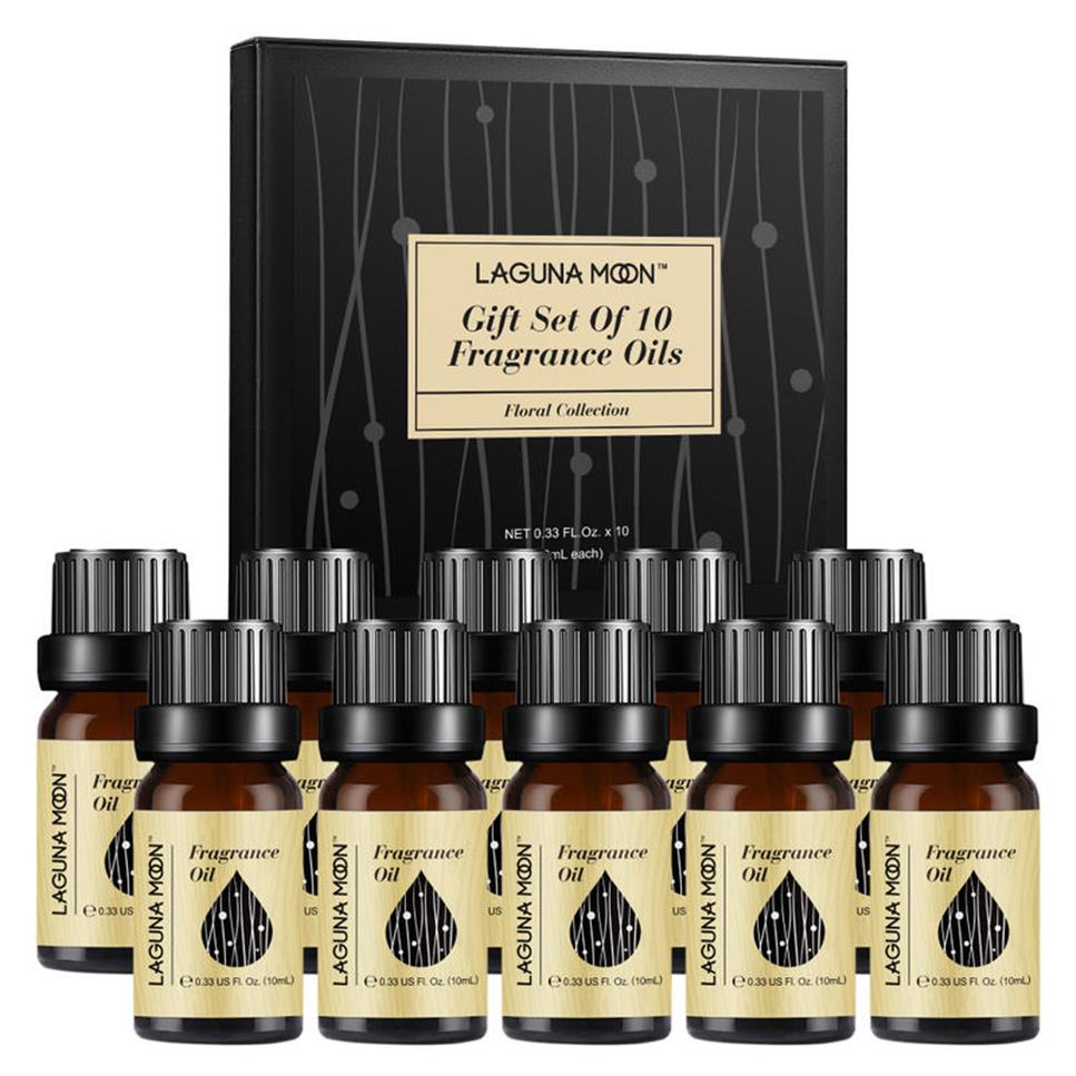 Lagunamoon 10ml Fragrance Oil 10pcs Kit Rosemary Lily Orange Blossom sia White Musk Honeysuckle Magnolia Sea Breeze301Q
Lagunamoon 10ml Fragrance Oil 10pcs Kit Rosemary Lily Orange Blossom sia White Musk Honeysuckle Magnolia Sea Breeze301Q