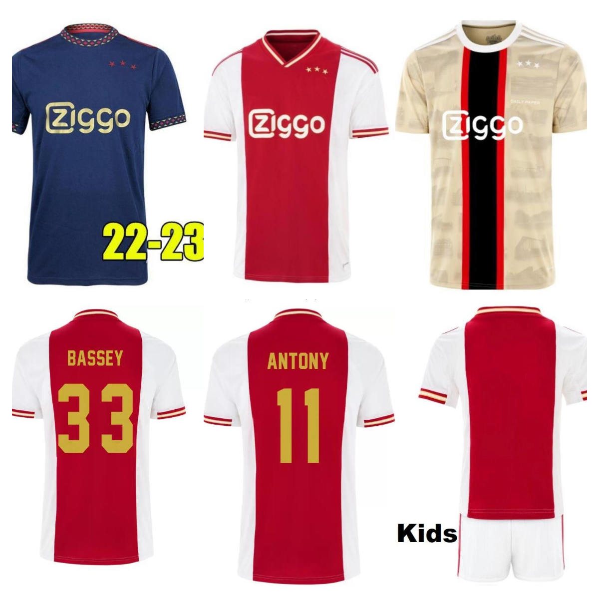 22 23 Soccer jersey TADIC Marley football shirt BERGHUIS HALLER BLIND KLAASSEN GRAVENBERCH CRUYFF BLIND 2022 2023 Home Away and Third mens Adult kids, Green
22 23 Soccer jersey TADIC Marley football shirt BERGHUIS HALLER BLIND KLAASSEN GRAVENBERCH CRUYFF BLIND 2022 2023 Home Away and Third mens Adult kids, Green