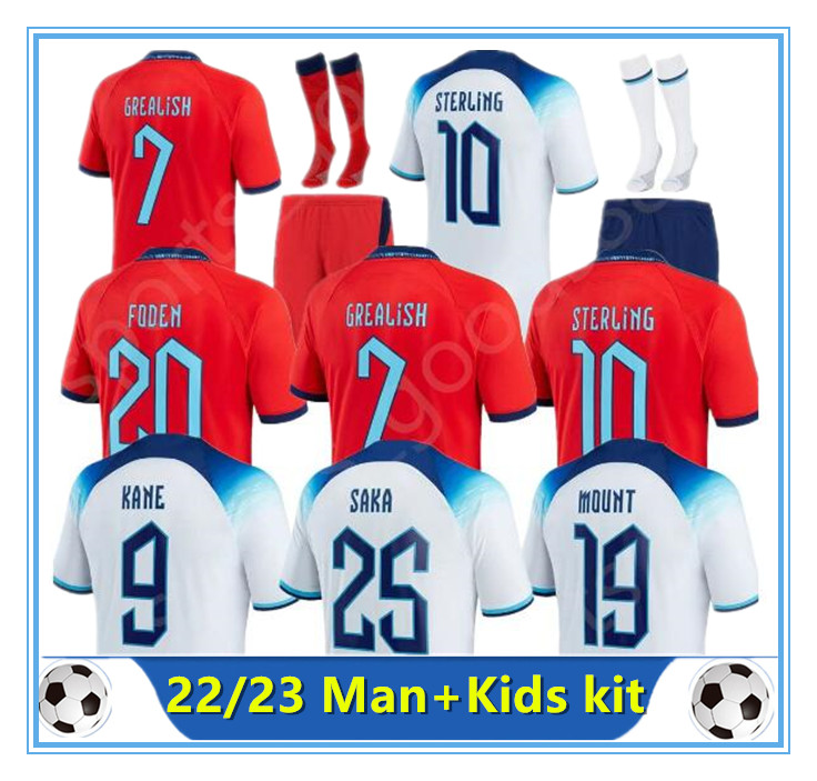 22 23 ENglAnS Player Fans soccer jerseys Maillot Foot KANE STERLING RASHFORD SANCHO GREALISH MOUNT FODEN HENDERSON MAGUIRE Football Shirts men kids kit, 22/23 kids home
22 23 ENglAnS Player Fans soccer jerseys Maillot Foot KANE STERLING RASHFORD SANCHO GREALISH MOUNT FODEN HENDERSON MAGUIRE Football Shirts men kids kit, 22/23 kids home