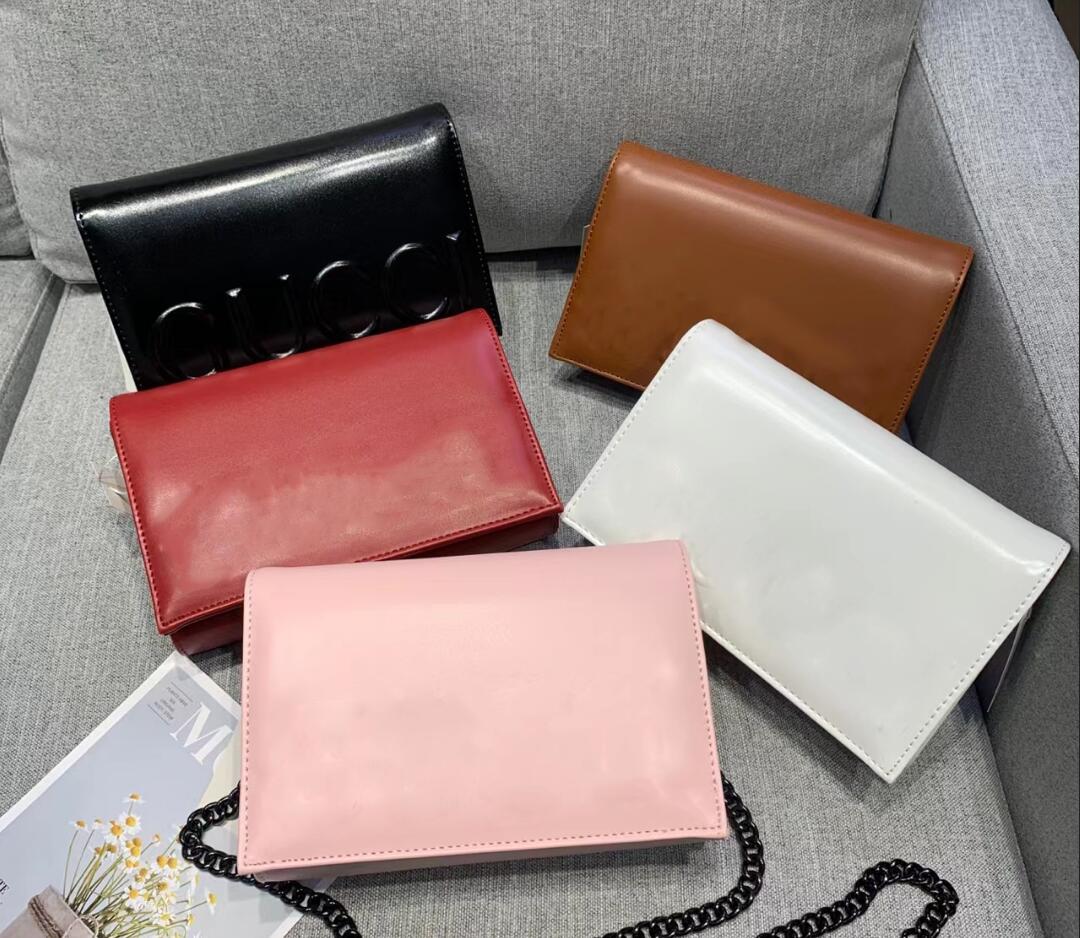 Women designers shoulder bags New Chain One Shoulders Messenger Small Square Bag Chain handbags