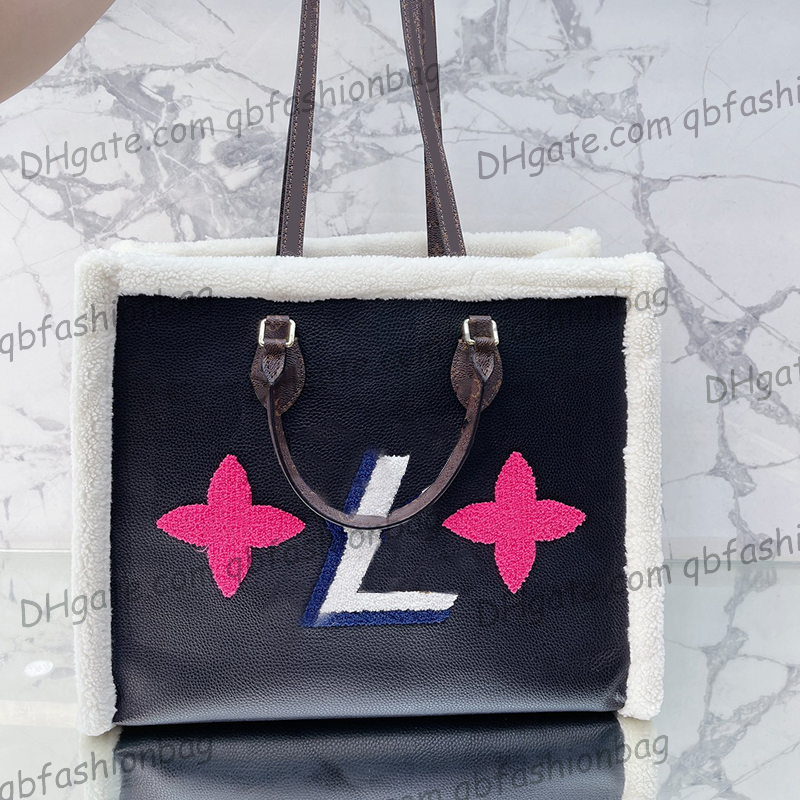 Womens Lambswool Onthego Jumbo/Maxi Bags Top Hanlde Tote Purse Large Capacity Outdoor Fashion Trendy Leather Strap Crossbody Shoulder Handbags 42X33CM/35CM, Box
Womens Lambswool Onthego Jumbo/Maxi Bags Top Hanlde Tote Purse Large Capacity Outdoor Fashion Trendy Leather Strap Crossbody Shoulder Handbags 42X33CM/35CM, Box
