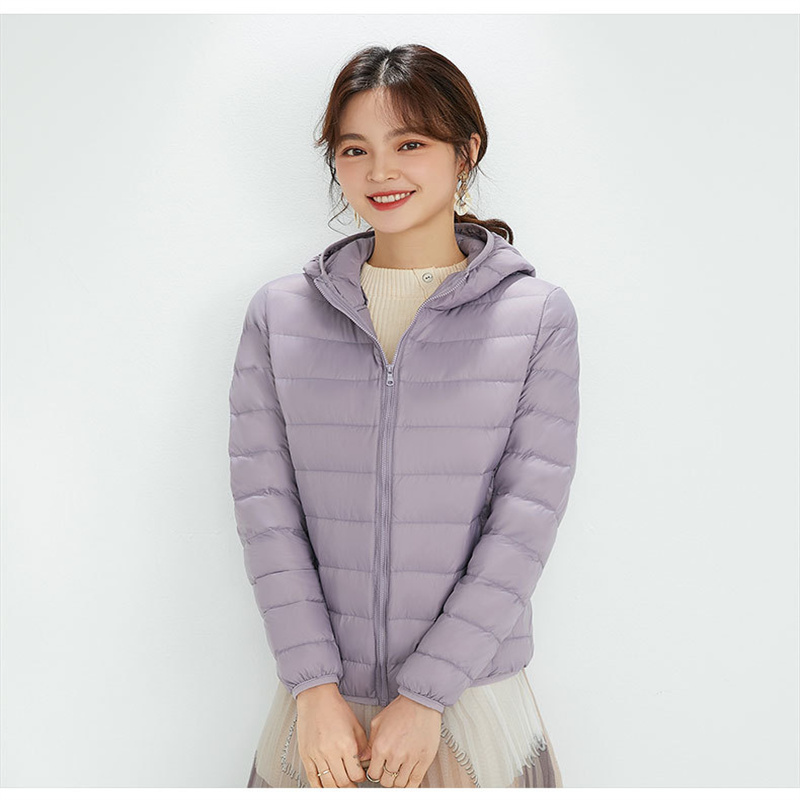 LM Women's Yoga Short Thin Down Jacket Outfit Solid Color Puffer Coat Sports Winter Outwear 15 Colors S-4XL