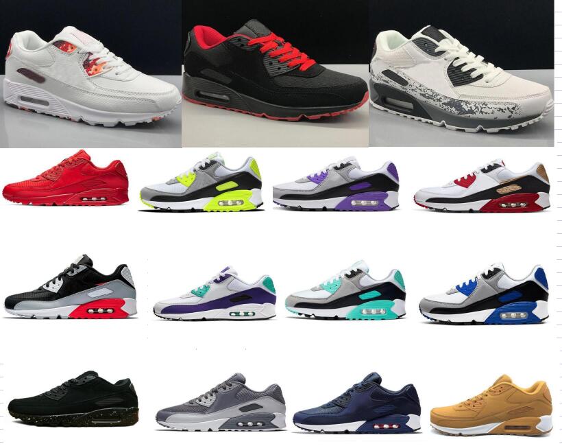 Men Sneakers Running Shoes Sports Trainer Classic 90S For Mesh Breathable Leather Designer Cushion Surface Women 36-45, B11
Men Sneakers Running Shoes Sports Trainer Classic 90S For Mesh Breathable Leather Designer Cushion Surface Women 36-45, B11