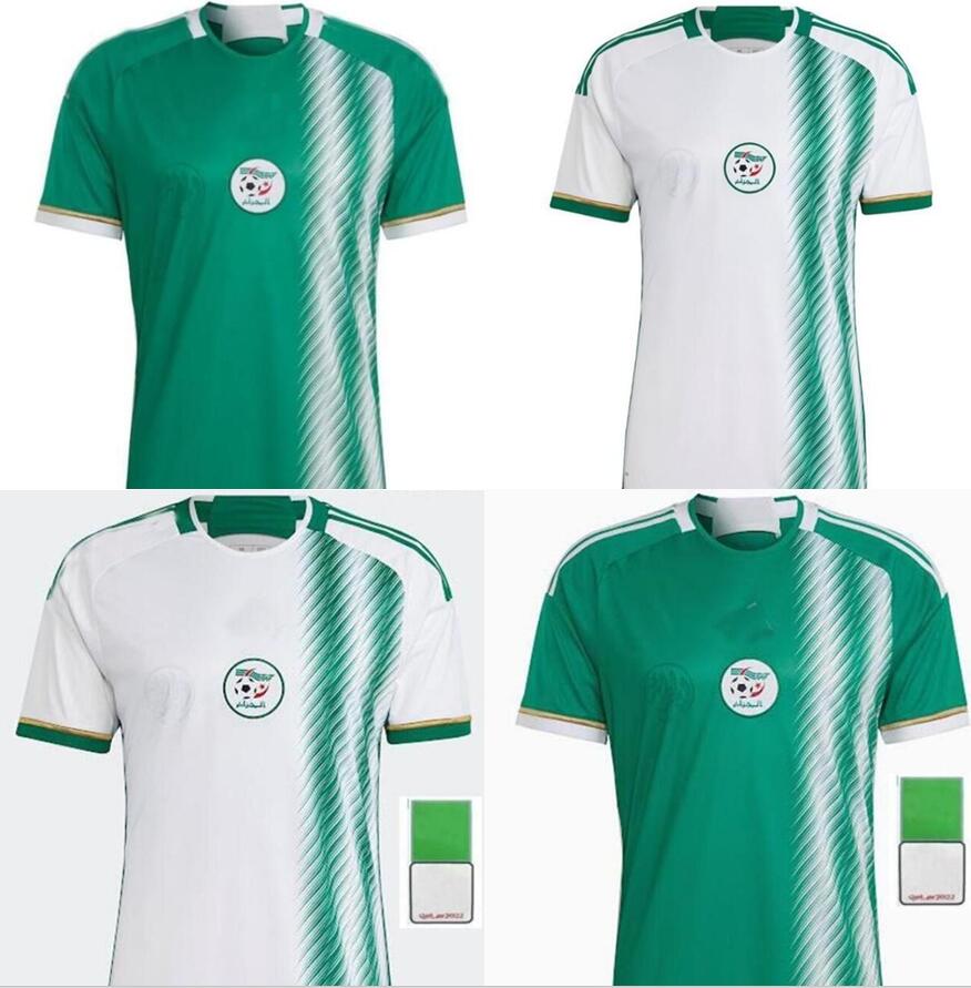 Algerie Algeria soccer jerseys 2022 Fans Player version MAHREZ BRAHIMI BENNACER 2 Star home away jersey men kids maillot de football shirts training Uniform kids, 22 223
Algerie Algeria soccer jerseys 2022 Fans Player version MAHREZ BRAHIMI BENNACER 2 Star home away jersey men kids maillot de football shirts training Uniform kids, 22 223