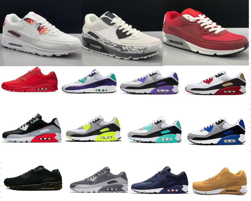 2022 new Triple 90 Running Shoes Infrared Classic Leather Mash White Yellow Black Grey Volt Obsidain Moss Green Designers Sports Trainer Sneakers 36-45, B11
2022 new Triple 90 Running Shoes Infrared Classic Leather Mash White Yellow Black Grey Volt Obsidain Moss Green Designers Sports Trainer Sneakers 36-45, B11