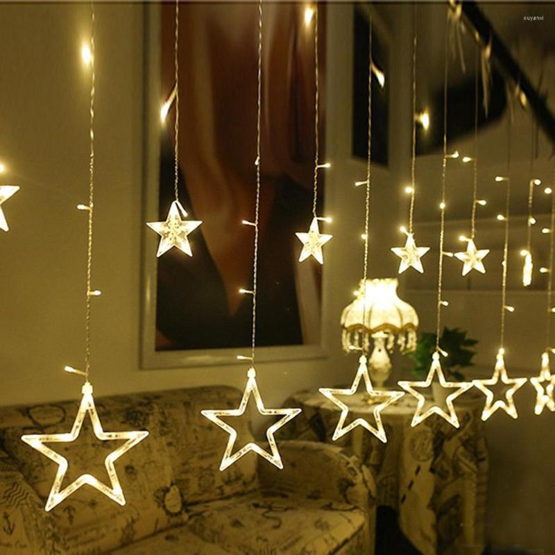Strings 2.5M 138 Led Moon Star Fairy Lights Christmas String Light Garland Curtain For Wedding/home/party/birthday Decoration
Strings 2.5M 138 Led Moon Star Fairy Lights Christmas String Light Garland Curtain For Wedding/home/party/birthday Decoration