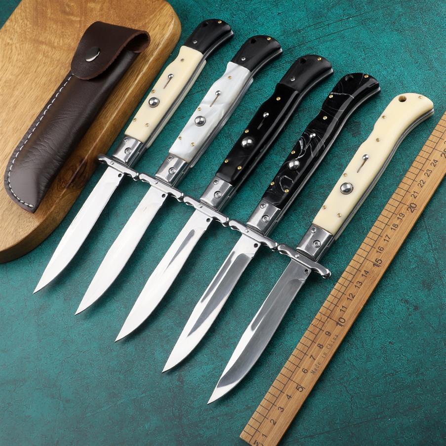 New US Italian Style 11 Inch Single Action Automatic Knife 440C Blade Outdoor Hunting Self Defense Survival Pocket Auto Knife BM 32750
New US Italian Style 11 Inch Single Action Automatic Knife 440C Blade Outdoor Hunting Self Defense Survival Pocket Auto Knife BM 32750