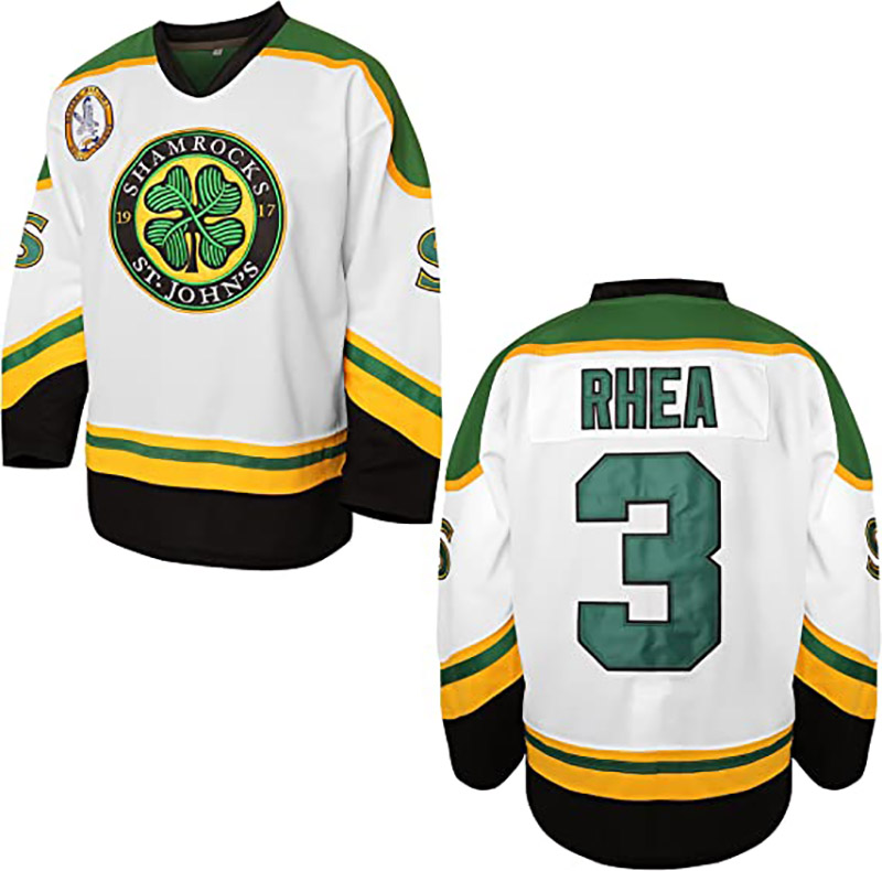 Ross The BOSS Rhea Hockey Jersey for Men ST Johns Shamrocks Stitched with EMHL Patch White Green Black, Home green (no sponsor logo)
Ross The BOSS Rhea Hockey Jersey for Men ST Johns Shamrocks Stitched with EMHL Patch White Green Black, Home green (no sponsor logo)