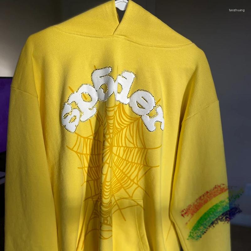 Men' Hoodies Yellow Sp5der 555555 Hooded Men Women White 3D Foam Printing Web Hoodie Young Thug Pullover, 18
Men' Hoodies Yellow Sp5der 555555 Hooded Men Women White 3D Foam Printing Web Hoodie Young Thug Pullover, 18