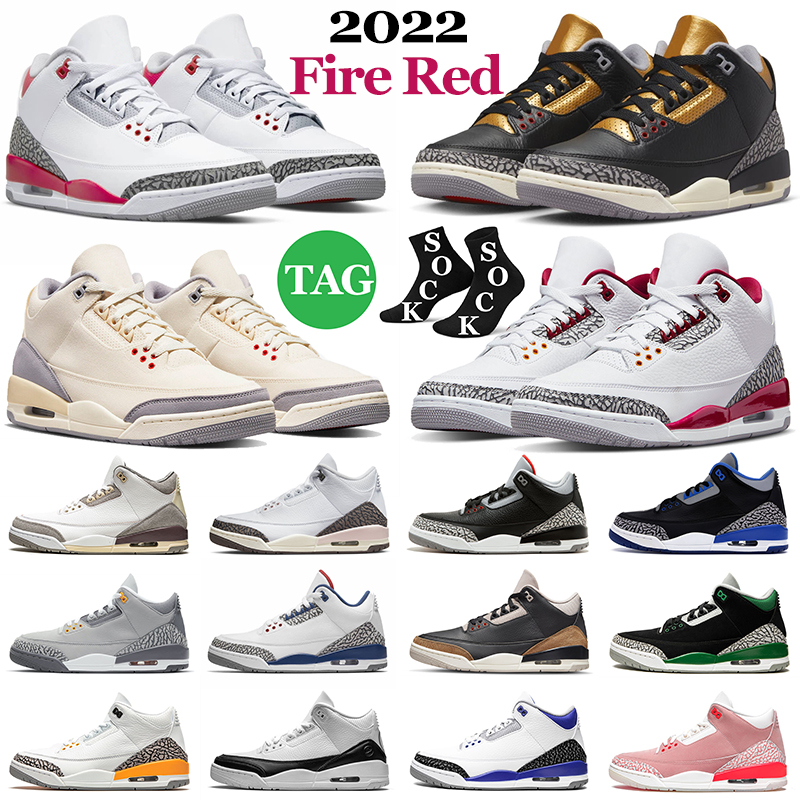2022 Fire Red Jumpman 3 Men Basketball Shoes 3s Cardinal Muslin Neapolitan Cement Black Pine Green UNC Women Mens Trainers Sports Sneakers
2022 Fire Red Jumpman 3 Men Basketball Shoes 3s Cardinal Muslin Neapolitan Cement Black Pine Green UNC Women Mens Trainers Sports Sneakers