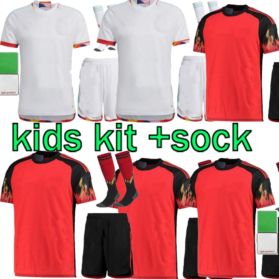 2022 Belgium Soccer Jersey hazard World Cup National Team COURTOIS LUKAKU TIELEMANS 23 Michy Batshuayi 7 Kevin De Bruyne KOMPANY kids kit Football Shirt Kits, Blue
2022 Belgium Soccer Jersey hazard World Cup National Team COURTOIS LUKAKU TIELEMANS 23 Michy Batshuayi 7 Kevin De Bruyne KOMPANY kids kit Football Shirt Kits, Blue
