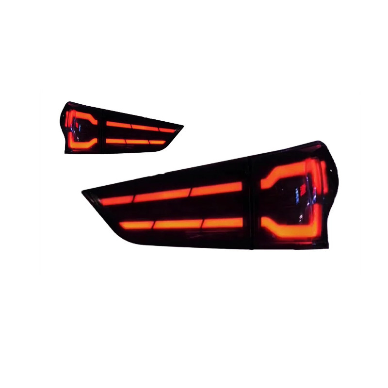 Car Lighting Accessories For Qashqai Taillights 20 16-20 22 Nissan LED Rear Lamp DRL Turn Signal Brake Reversing Taillight